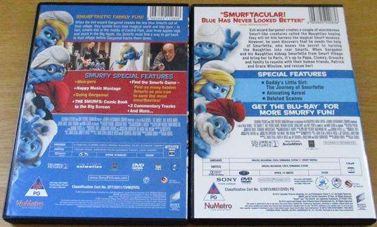 THE SMURFS + THE SMURFS 2  2xDVD [BBOX 3]