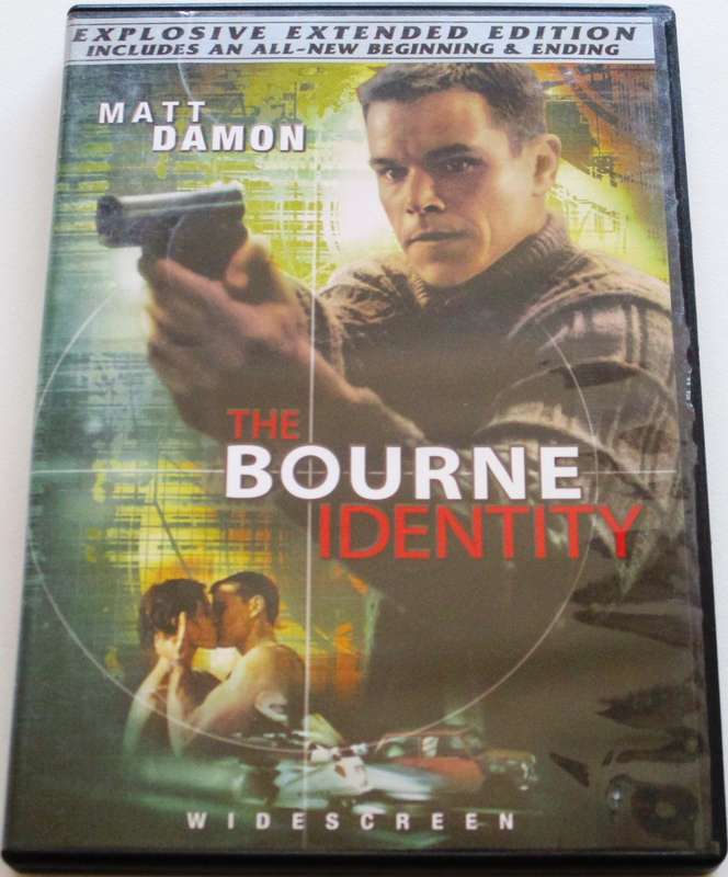 THE BOURNE IDENTITY Matt Damon DVD  [BBOX 15]