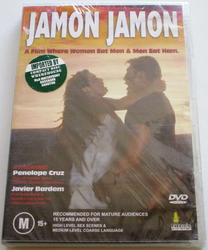 JAMON JAMON Penelope Cruz DVD  [BBOX 15]