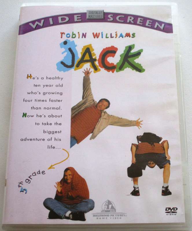JACK Robin Williams DVD  [BBOX 15]