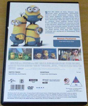 MINIONS DVD [BBOX 3]