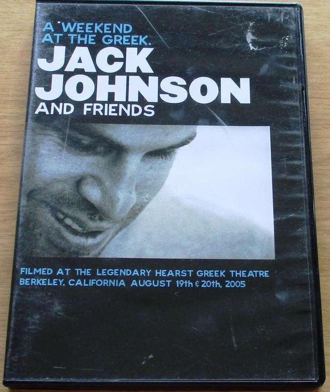 JACK JOHNSON and FRIENDS A Weekend at the Greek + Live in Japan 2xDVD