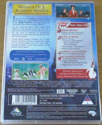 Disney MARY POPPINS 40th Anniversary Edition 2xDVD [BBOX 3]