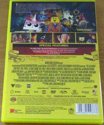 THE LEGO MOVIE DVD [BBOX 3]