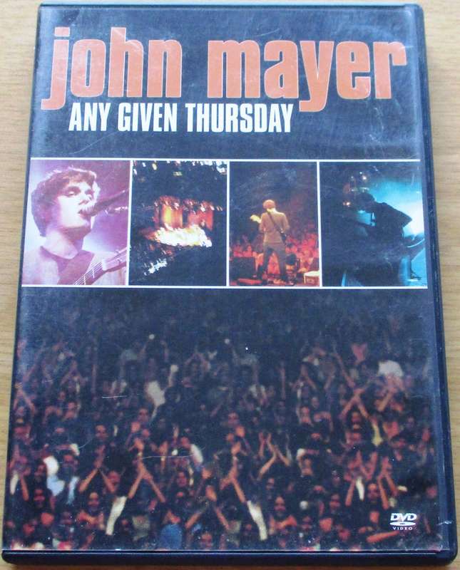 JOHN MAYER Any Given Thursday DVD