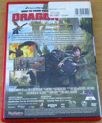 HOW TO TRAIN YOUR DRAGON DVD [BBOX 3]