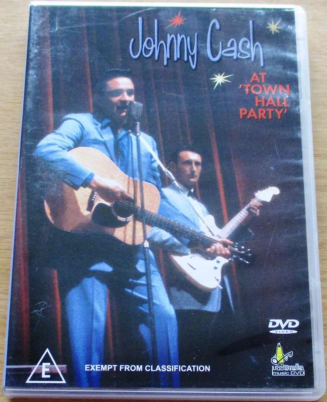 JOHNNY CASH At Town Hall Party DVD