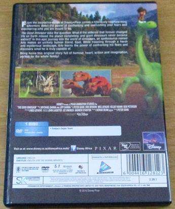 Disney Pixar THE GOOD DINOSAUR DVD [BBOX 3]