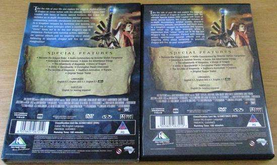 ERAGON 2 Disc Special Edition DVD [BBOX 3]