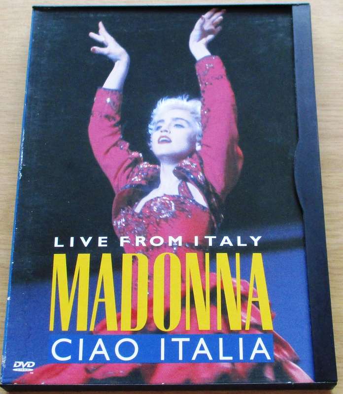 MADONNA Live from Italy  DVD