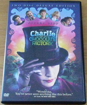 CHARLIE AND THE CHOCOLATE FACTORY 2xDVD Deluxe Edition Johnny Depp [BBOX 2]