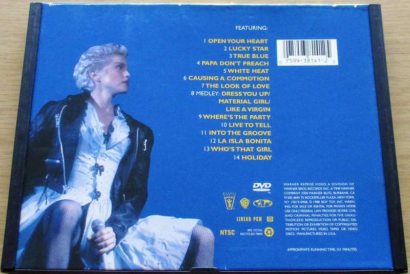 MADONNA Live from Italy  DVD