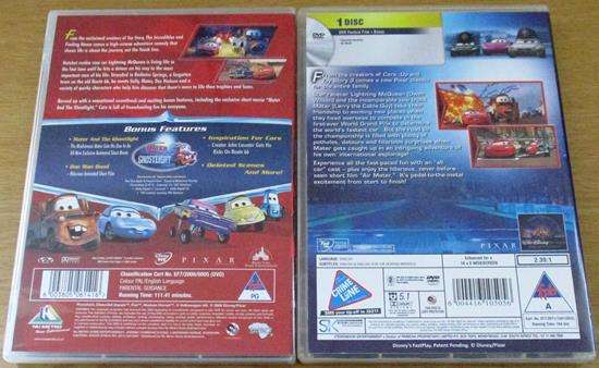 Disney / Pixar CARS + CARS 2 DVD  [BBOX 2]