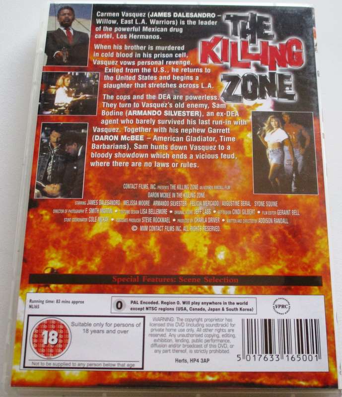 THE KILLING ZONE [BBOX 15]