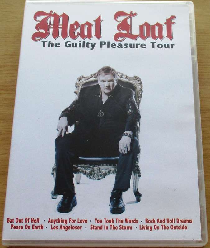 MEAT LOAF The Guilty Pleasure Tour DVD
