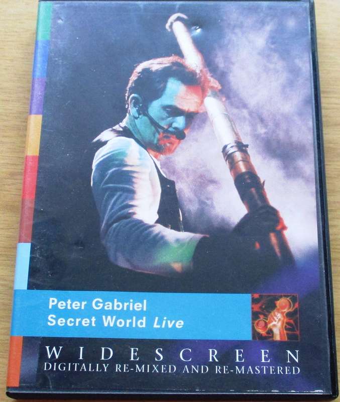 PETER GABRIEL Secret World Live DVD