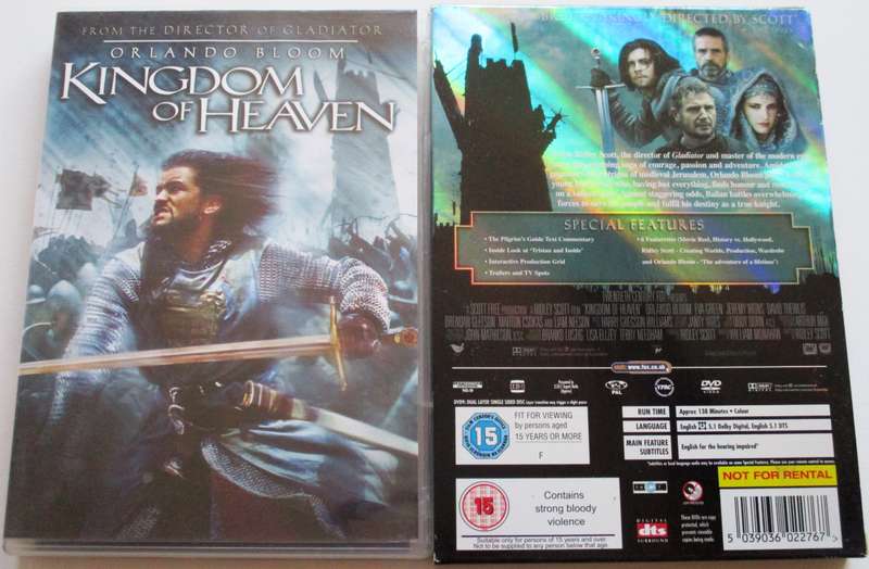 KINGDOM OF HEAVEN Special Edition DVD  [BBOX 15]