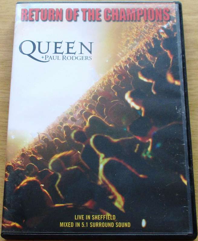 QUEEN Return of the Champions DVD