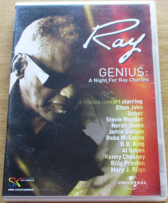 RAY GENIUS  A Night for Ray Charles DVD
