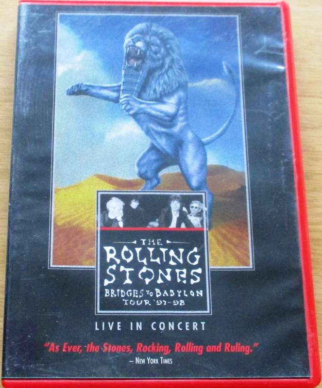 THE ROLLING STONES Bridges to Babylon Tour 97-98 DVD
