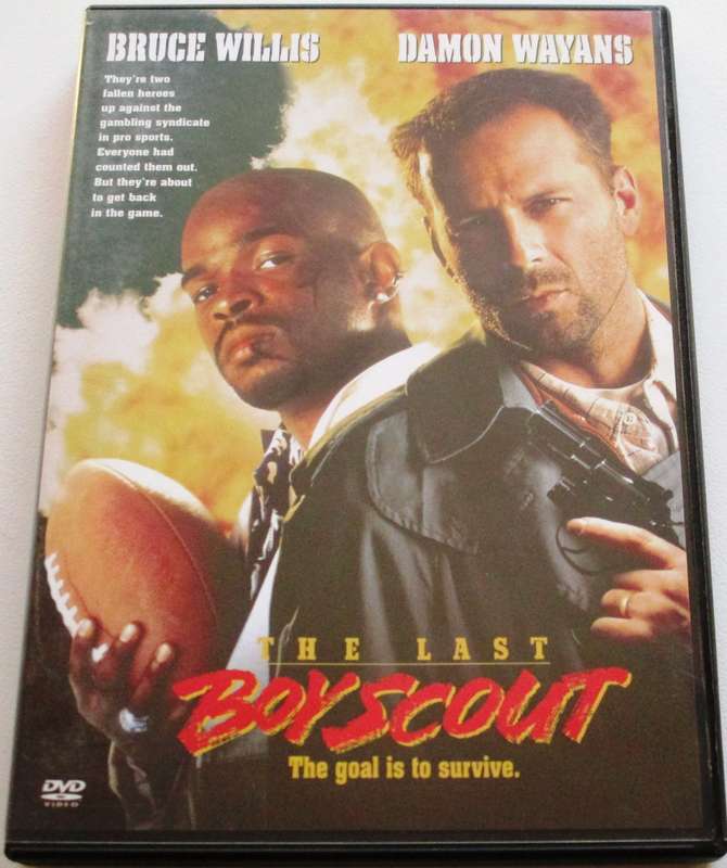 THE LAST BOY SCOUT Bruce Willis Damon Wayans DVD [BBOX 1]