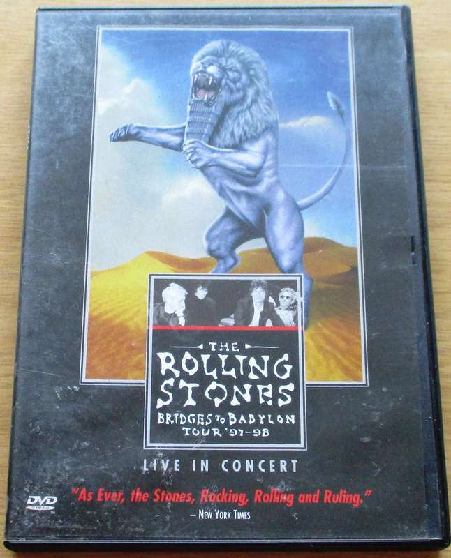 THE ROLLING STONES Bridges to Babylon Tour 97-98 DVD
