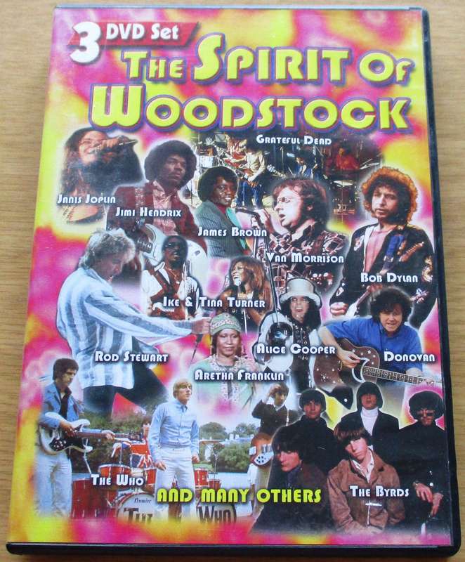 THE SPIRIT OF WOODSTOCK 3xDVD