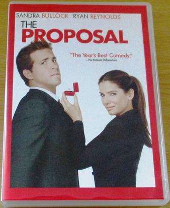 THE PROPOSAL Sandra Bullock Ryan Reynolds DVD  [BBOX 11]