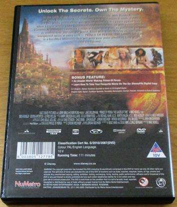 THE PRINCE OF PERSIA The Sands of Time DVD  [BBOX 11]
