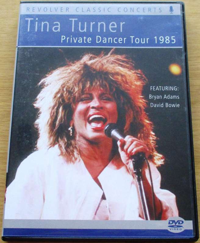 TINA TURNER Private Dancer Tour 1985 DVD