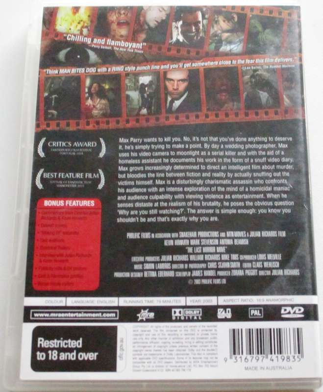 THE LAST HORROR MOVIE  [BBOX 1]