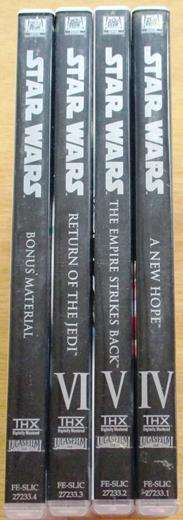 STAR WARS IV-VI A New Hope+The Empire Strikes Back+Return of the Jedi+Bonus 4xDVD [BOX SET SHELF]