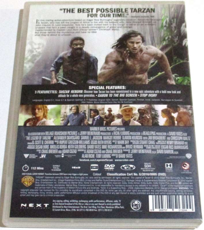 THE LEGEND OF TARZAN A New Threat Awaits DVD [BBOX 1]