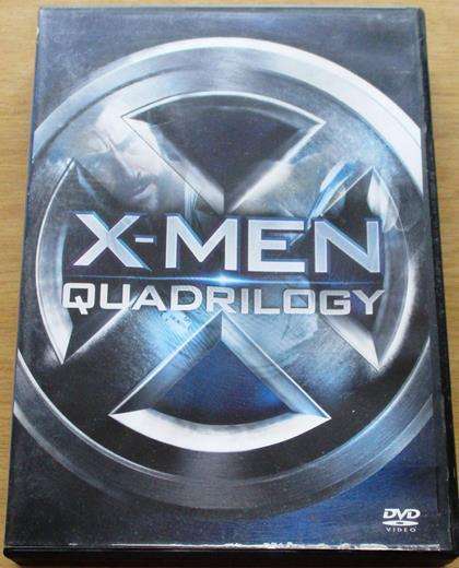 X-MEN QUADRILOGY 4xDVD [BOX SET SHELF]