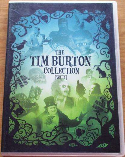 TIM BURTON COLLECTION Vol.1 Batman Batman Returns Beetlejuice Mars Attacks 5xDVD [BOX SET SHELF]