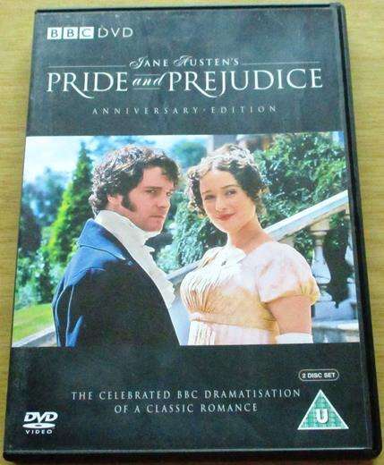 BBC DVD Jane Austen's PRIDE AND PREJUDICE Anniversary Edition 2xDVD [BBOX 2]