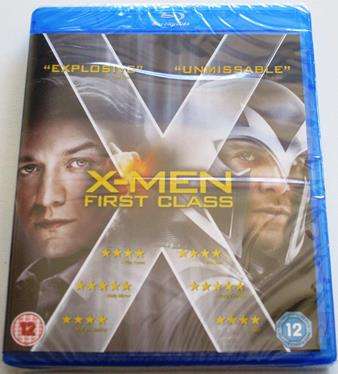 THE X-MEN First Class BLU RAY
