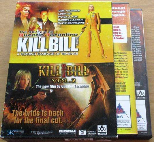 KILL BILL 1 + 2  2xDVD BOX SET [BBOX 2]
