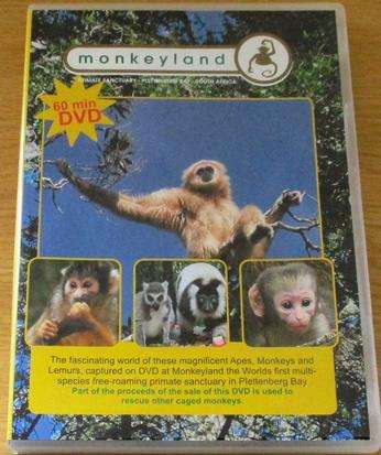 MONKEYLAND Plettenberg Bay South Africa DVD  [BBOX 11]