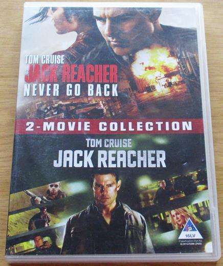 JACK REACHER Never Go Back + JACK REACHER 2xDVD  [BBOX 2]