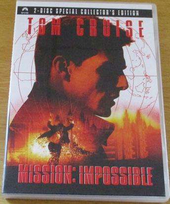 MISSION IMPOSSIBLE I  2 Disc Special Edition Tom Cruise DVD  [BBOX 11]