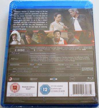 STAR WARS The Force Awakens BLU RAY