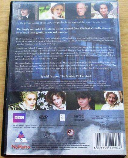 CRANFORD BBC SERIES 2xDVD [BOX SET SHELF]