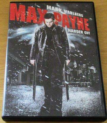 MAX PAYNE Harder Cut Mark Wahlberg DVD  [BBOX 6]