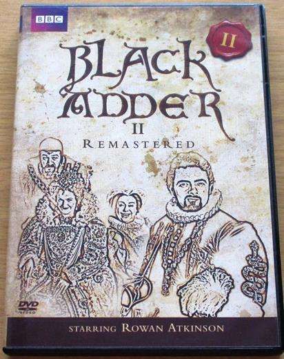 THE BLACK ADDER Series II DVD [BOX SET SHELF]