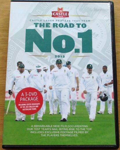 THE ROAD TO No.1 2013 PROTEAS CRICKET 3xDVD [BOX SET SHELF]