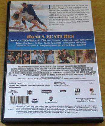 MAMA MIA! The Movie + MAMA MIA! Here We Go Again 2xDVD  [BBOX 6]