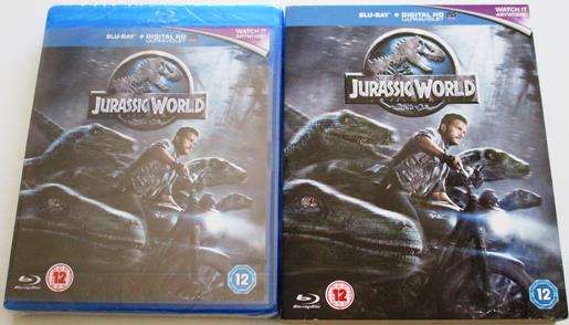 JURASSIC WORLD BLU RAY