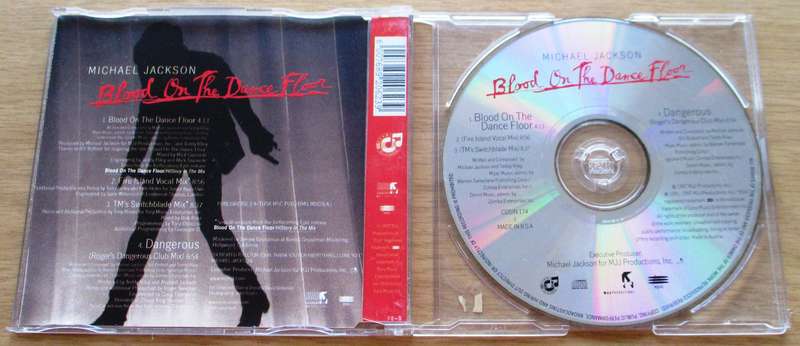 MICHAEL JACKSON Blood on the Dance Floor CD Maxi Single South African release [CD Single Shelf]