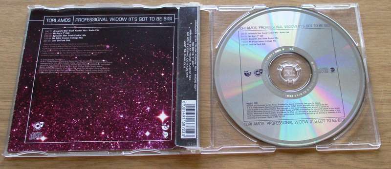 TORI AMOS International Widow CD Maxi Single South African release [CD Single Shelf]